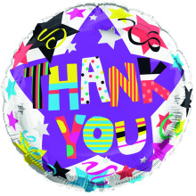 Foil Balloon Thank You 18"