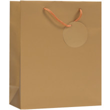 Gift Bag Gold Medium