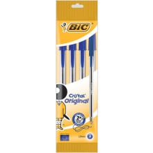 Bic Cristal Pen Original Blue Pack 4
