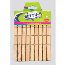 Bettina Hardwood Pegs 32 Pack
