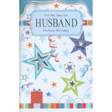 Husband Birthday Trad 75 Cards SE20204