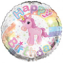 Foil Balloon Birthday Unicorn