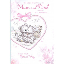 Mum & Dad Anniversary Cute Cards SE20567