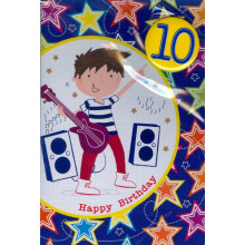 Age 10 Boy Badge Cards SE20591
