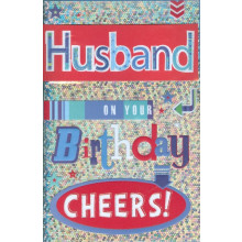 Husband Birthday Trad 75 Cards SE20821