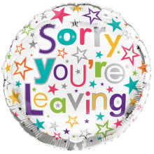 Foil Balloon Sorry You're Leaving