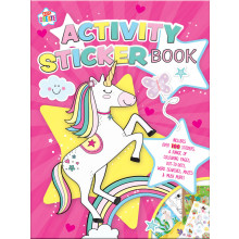 Activity Sticker Book Girls