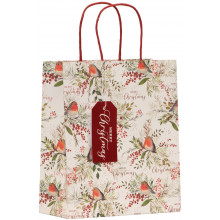 XE02207 Gift Bag Boughs Of Holly Medium