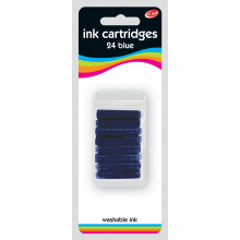 Blue Ink Cartridges Pack 24
