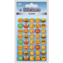 Crystal Stickers Emotion Smiley CRY16