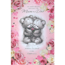 Mum&Dad Anniversary Cards Cute SE21951