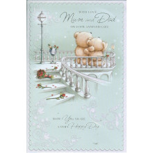 Mum&Dad Anniversary Cards Cute SE22191