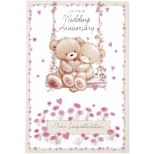 Sister & Brother-in-law Anniversary Cute Cards SE22289