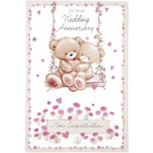 Brother & Sister-in-law Anniversary Cute Cards SE22289
