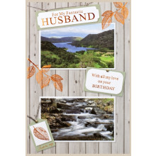 Husband Birthday Trad 75 Cards SE22425