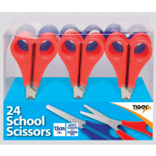 School Scissors 13cm Asst