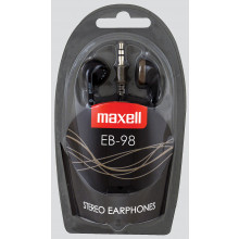 Maxell Stereo Earphones Black