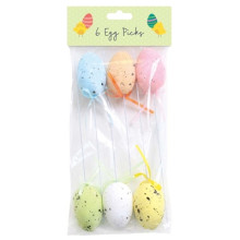 Egg Pick Decoration 6's