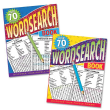 Word Search Book 2 Assorted Designs