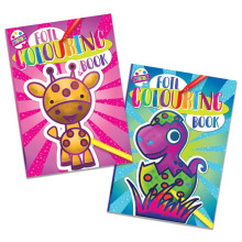 Foil Colouring Book 2 Assorted