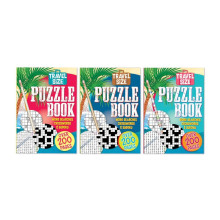Travel A5 Puzzle Book 3 Assorted