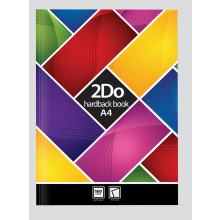 A4 2do Hardback Notebook 160 Pages