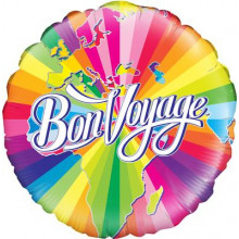 Bon Voyage Foil Balloon 18"