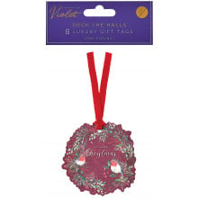 XE02202 8 Gift Tags Deck The Halls
