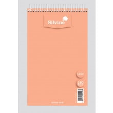 Silvine Pastel Reporters Notebook 160pgs