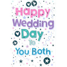 Cards Word Play 23948 Wedding Day