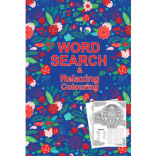 Word Search & Relaxing Colouring Book Assorted