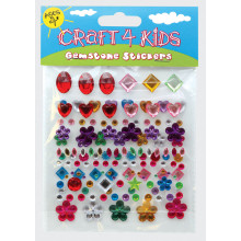Craft 4 Kids Acrylic Gems Flowers/Hearts