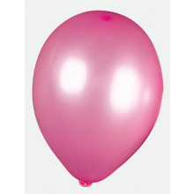 12" Shiny Pink Balloons Pack 15