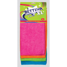 Bettina Microfibre Cloths Ex.Lge 4 Pack
