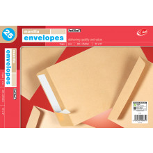 Envelopes Manilla 15"x10" Peel & Seal