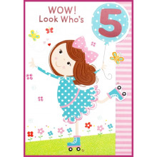 Age 2 Girl Cards SE25558