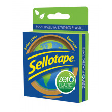 Sellotape Zero Plastic 24mm x 30M ECO Tape