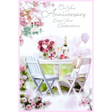 Wife Anniversary Traditional 75 Cards SE25674