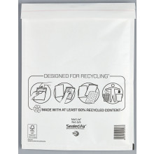 H/5 White Mail Lite Postal Bags 270 x 360mm