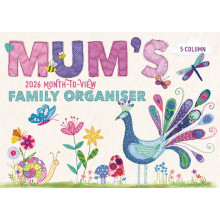 DH1007 A4 Mum's Family Organiser MTV Mum's 5 Column