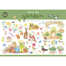 DH1006 A4 Family Organiser MTV Life In The Garden