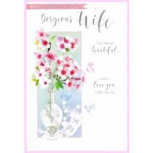 Wife Anniversary Trad 75 Cards SE26087
