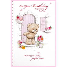 Get Well Female Cute Cards SE26112