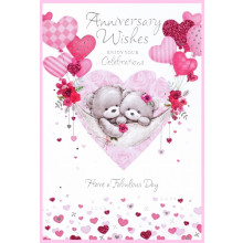 Wife Anniversary Cute 75 Cards SE26214