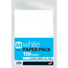 A4 White Craft Paper 80gsm 150 Sheets