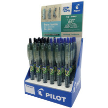 Pilot Bottle 2 Pen Ballpoint Blue/Black Asst