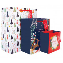 XE01611 Gift Bag Xmas Time 3 Pack