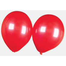 12" Shiny Red Balloons Pack 15