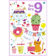 Age 12 Girl Cards SE26824