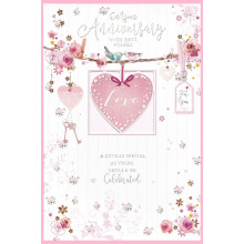 Wife Anniversary Traditional 75 Cards SE26861